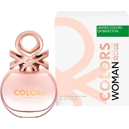 Туалетна вода United Colors of Benetton Colors De Benetton Woman Rose 50 мл (65143196) - мініатюра 2
