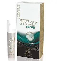 Продовжуючий та ерекційний спрей для чоловіків Prorino long power Delay Spray, 15 мл - мініатюра 2