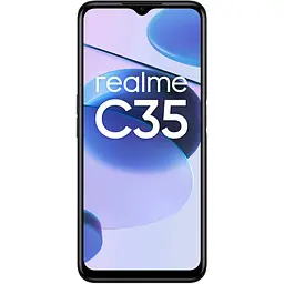 Смартфон Realme C35 4/128Gb Glowing Black без NFC - мініатюра 2