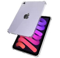 Силіконовий чохол бампер Primolux Silicone для планшета Apple iPad Mini 6 / Apple iPad Mini 7 Clear - мініатюра 3