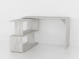 Стіл комп'ютерний кутовий Forte Alma 1200x770x500 Бетон (id27-0000-41-beton)