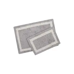 Набір килимків Irya - Liberte gri сірий 60x90+40x60