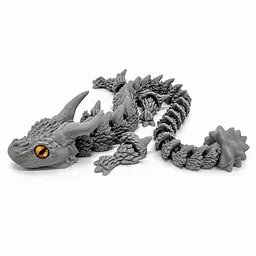 Дитяча іграшка антистрес 3D Дракон 122679-22 довжина 32 см