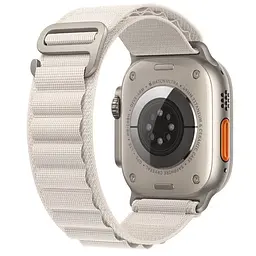 Ремінець Alpine Loop для Apple Watch 42(ser.1-3)/44/45/46/49mm (m/l) Сірий / Starlight - мініатюра 3