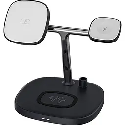 Бездротовий зарядний пристрій Choetech Magnetic Wireless Charger 4-in-1 Black (T583-F) [103179]