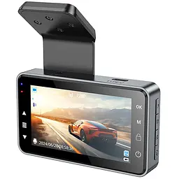 Відеореєстратор Hoco DV9 3-inch screen display (720P) Metal gray - мініатюра 3