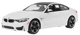 Машинка RASTAR BMW M4 Coupe на дистанційному керуванні + пульт 2,4 ГГц 1:14 білий 70900 - мініатюра 2