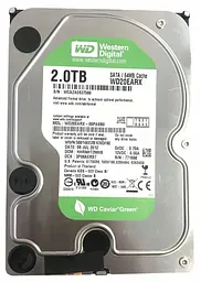 Жорсткий диск Western Digital 3.5 Green 2Tb (WD20EARX) Б/в