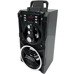 Акустична система 1.0 Media-Tech 18W, Bluetooth/FM/AUX/SD/USB/КАРАОКЕ чорна - мініатюра 3