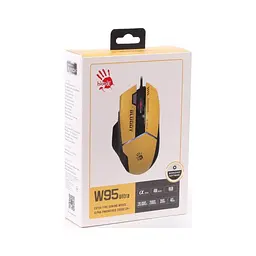 Мишка A4Tech Bloody W95 Ultra USB Yellow/Black (4711421002318) - мініатюра 11