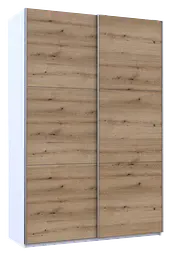 Шафа-купе Doros G-Caiser 2 ДСП 160х60х240 см Дуб Евок/Білий (42005073) - мініатюра 3