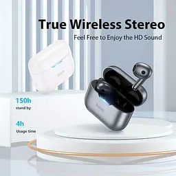 Навушники Hoco EW34 Full true wireless BT headset Grey - мініатюра 2
