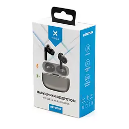 Навушники Vinga HBT075 Bluetooth Black (HBT075BK) - мініатюра 8
