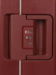 Валіза маленька S поліпропілен Airtex 645 33л 55×38×23 см Червона