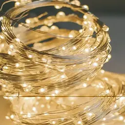 Світлодіодна гірлянда-штора Eurolamp Led 3х3 м USB 2700К (LED-GL-3x3/27(C)) - мініатюра 2