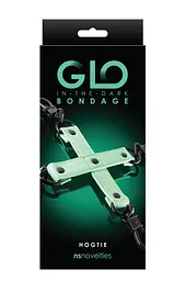 Система фіксації, що світиться NS Novelties Glo Bondage Hog Tie - мініатюра 2