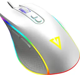 Мишка Modecom Veles Volcano, ігрова, 12800dpi., 8кн.,RGB, біла - мініатюра 2