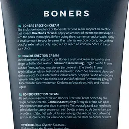 Крем для посилення ерекції Boners Erection Cream, 100 мл - мініатюра 5
