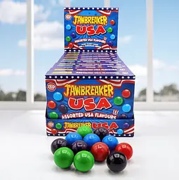 Цукерки Zed Candy Jawbreakers USA Hard Candy Balls Assorted 140г - мініатюра 6