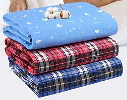 Багаторазова пелюшка для собак Derby Washable Reusable Pet Pee Pad Cotton Plaid 60х120 см - мініатюра 4