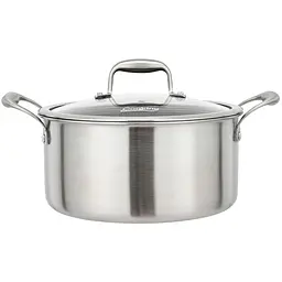 Каструля з нержавіючої сталі Heinner Titanium3, 7 л (HR-MRK-28) - мініатюра 2