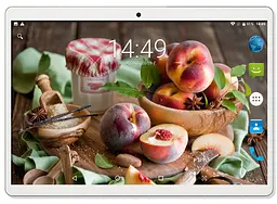 Планшет-телефон Adronix X1001 Silver LTE 2/32GB + Чохол-книжка + Карта пам'яті 32GB - мініатюра 3