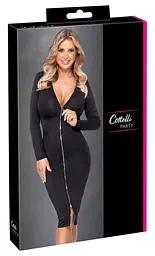 Сукня Cottelli Collection Party Zip L (чорний) - мініатюра 8