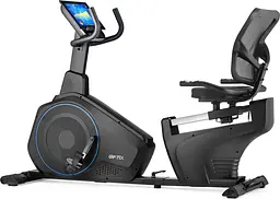 Горизонтальний велотренажер Gymtek XBR6000 електромагнітний синій