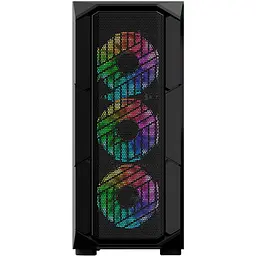 Корпус 1stPlayer XF-BK-4F7 Black без БЖ (XF-BK-4F7) - мініатюра 2