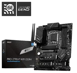 Материнська плата MSI PRO Z790-P WIFI DDR4 (PRO Z790-P WIFI DDR4) (Socket 1700, Intel Z790, ATX) - мініатюра 5