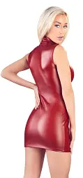 Сукня Cottelli Party Dress Zip M (червоний) - мініатюра 8