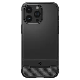 Чохол Spigen Rugged Armor (MagFit) Matte Black для iPhone 15 Pro (ACS06703) - мініатюра 2