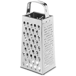 Тертка Gusto GT-GN-1204 пірамідальна з металічною ручкою 12х9.6 см (112708)