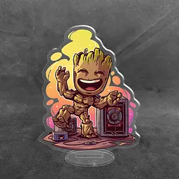 Акрилова колекційна фігурка Чібі Chibi Грут 10 cм
