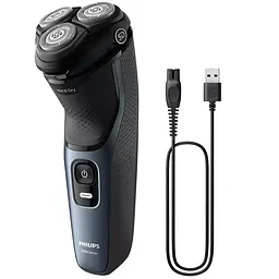 Електробритва Philips Series 3000 S3144/00, синя - мініатюра 4