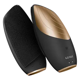 Електронна звукова термощітка для обличчя GESKE Sonic Thermo Facial Brush 6 в 1 сіра - мініатюра 3