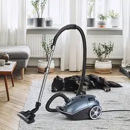 Пилосос для сухого прибирання Midea чорно-блакитний (MB08EUBU) - мініатюра 19