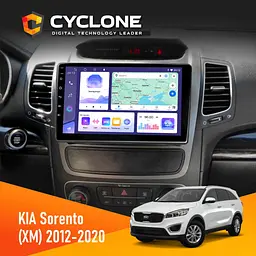 Штатна магнітола KIA Sorento 2012-2020 Cyclone C9-011 4x64, DSP Cyclone (НФ-00007048)