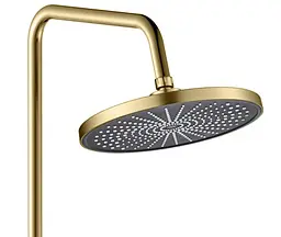 Душова система Rea Marco brushed gold з виливом REA-P8548, Золотий - мініатюра 5
