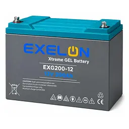 Акумуляторна батарея для ДБЖ Exelon GEL 12 V / 200 А*ч (EXG200-12)