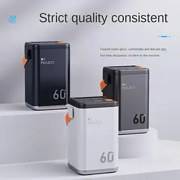 Повербанк O2 Project YT-2030 великої ємності з швидкою зарядкою Type C 60000 mAh 36W - мініатюра 6