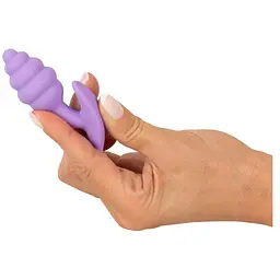 Анальна пробка Cuties Plugs Purple - мініатюра 6