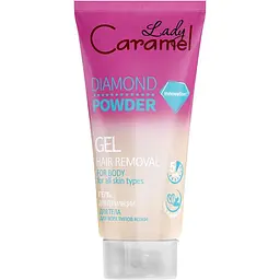 Гель для депиляции Lady Caramel Diamond Powder 150 мл