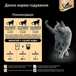 Вологий корм для котів Sheba, з куркою в желе, 85 г - мініатюра 5