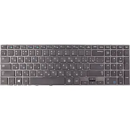 Клавіатура для ноутбука SAMSUNG 370R5E чорна, без фрейму
