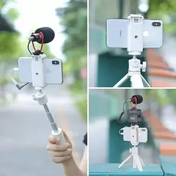 Тримач для телефона Ulanzi Vijim Straight Type Cold Shoe Phone Mount Holder UV-2152 ST-07 - мініатюра 3
