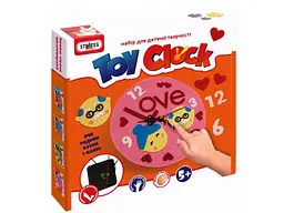 Набір для творчості Toy clock - Любов, Strateg (укр.)