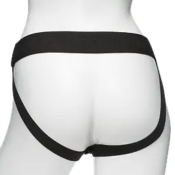 Набір для страпона з вібрацією Doc Johnson Body Extensions BE Naughty Black - мініатюра 5