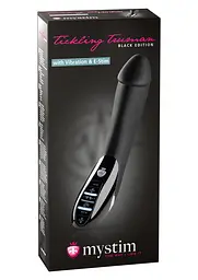 Вібратор Mystim Tickling Truma 27 см чорний - мініатюра 2