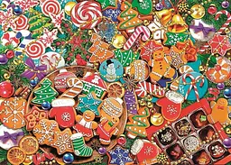 Пазл Clementoni Impossible: Колекція різдвяного печива (Impossible Christmas Treats Puzzle - 1000 pcs.), 1000 ел. (39998) - мініатюра 2